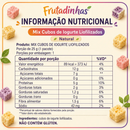 Mix Cubos de Iogurte Liofilizados - 3 sabores