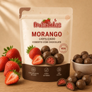Morango Liofilizado Coberto com Chocolate